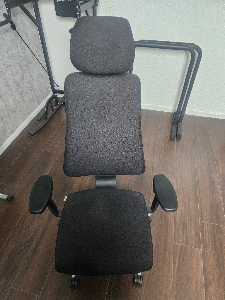 HJH Office PRO-TEC 400 Ergonomische Bureaustoel, Ophalen, Ergonomisch, Zo goed als nieuw, Zwart