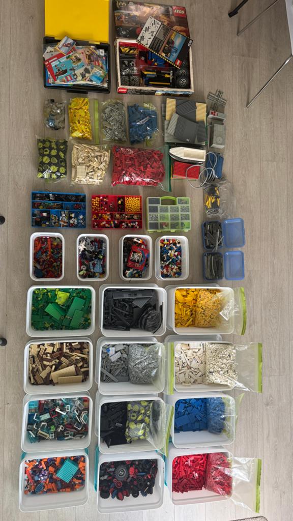 Grote LEGO collectie blokken en minifiguren, Ophalen of Verzenden, Gebruikt, Overige merken