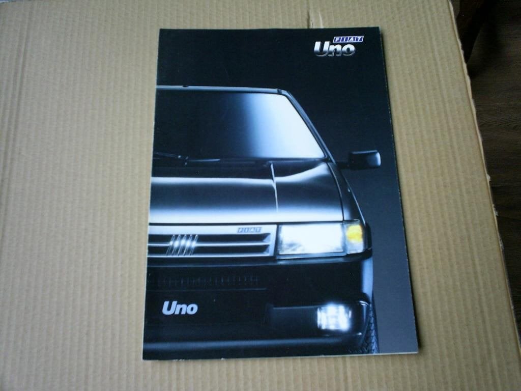 Fiat Uno 1992 34 pag., Verzenden, Zo goed als nieuw, Overige merken