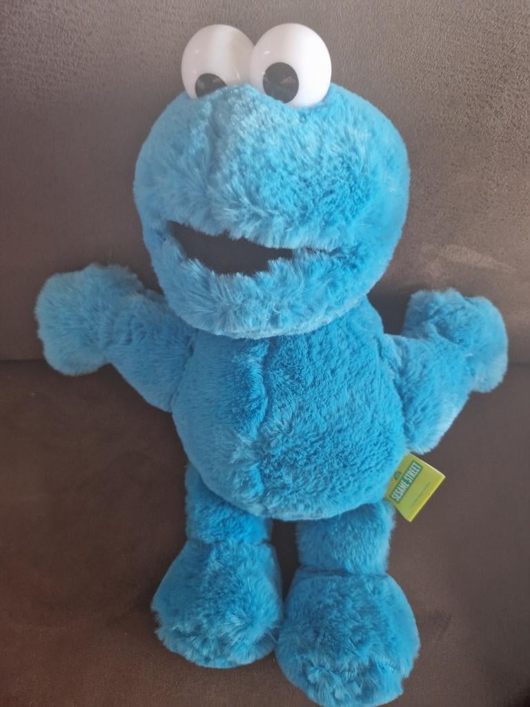 Koekiemonster knuffel - Sesamstraat, Overige merken, Overige karakters, Overige typen, Blauw