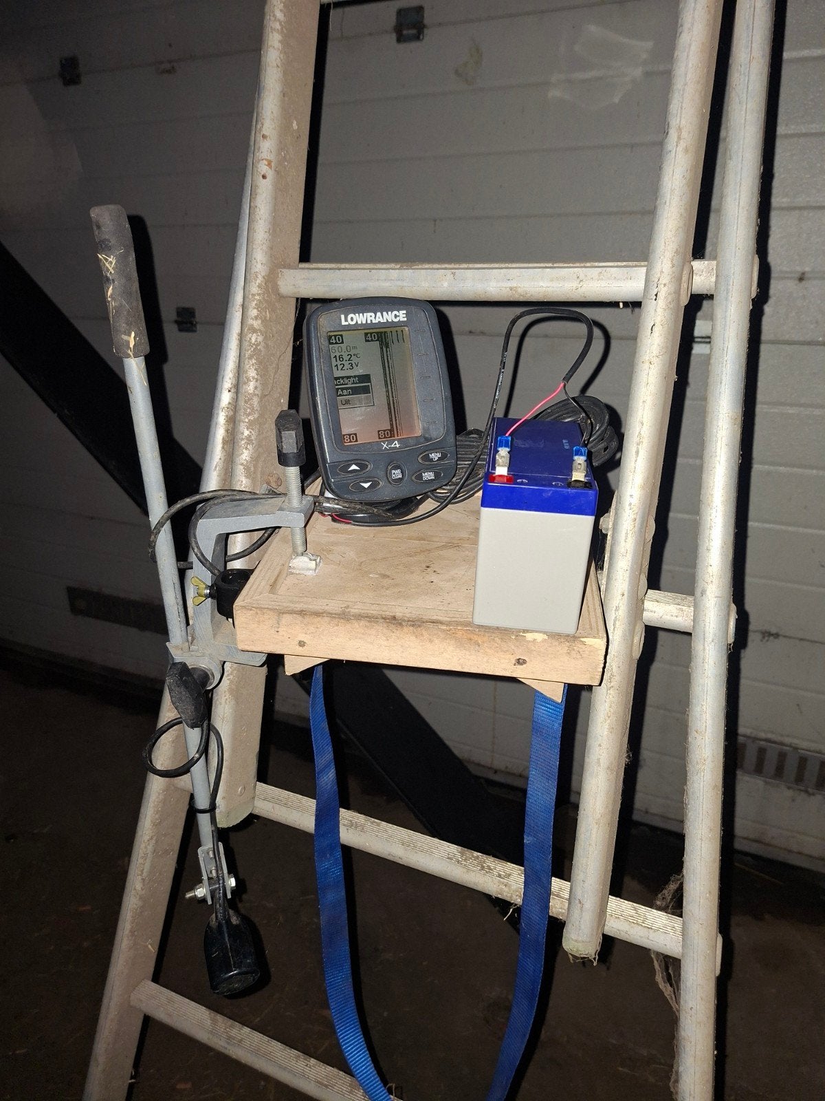 lowrance x4 compleet, Watersport en Boten, Ophalen, Gebruikt, Overige typen