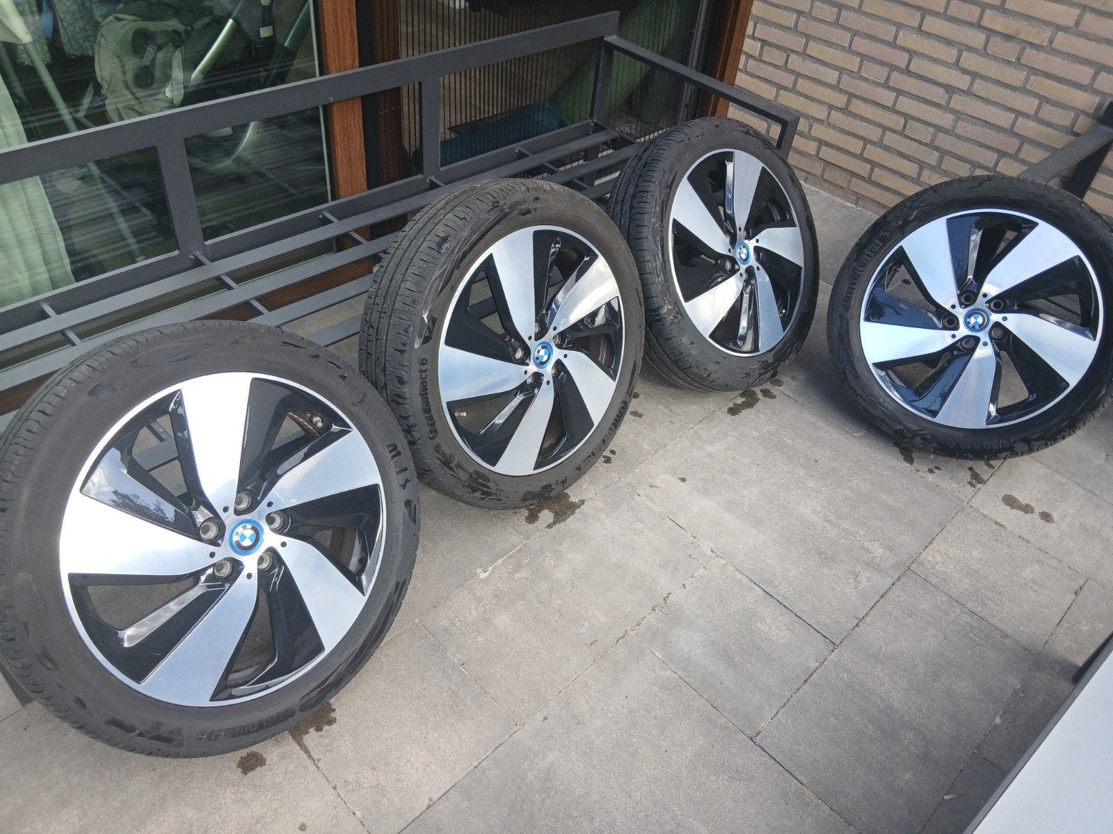 BMW i3 Breedset Velgen 19 inch Style 429, Auto-onderdelen, Banden en Velgen, 19 inch, Gebruikt, 175 mm, Banden en Velgen