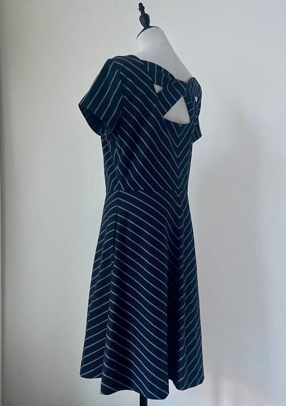 Brooks Brothers /Pauw twv 470,- M 38 (US 8) nieuwe jurk, Maat 38/40 (M), Blauw, Brooks Brothers, Nieuw