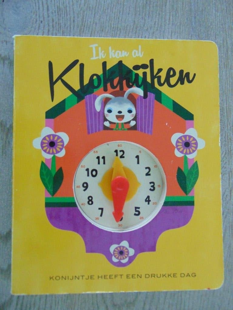 Ik kan al Klokkijken - konijntje heeft een drukke dag, Ophalen of Verzenden, Zo goed als nieuw, Studio Image Books, Fictie algemeen