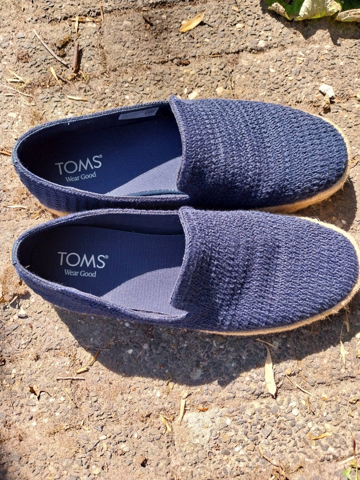 Toms santiago maat 43.5 blauw, Ophalen of Verzenden, Zo goed als nieuw