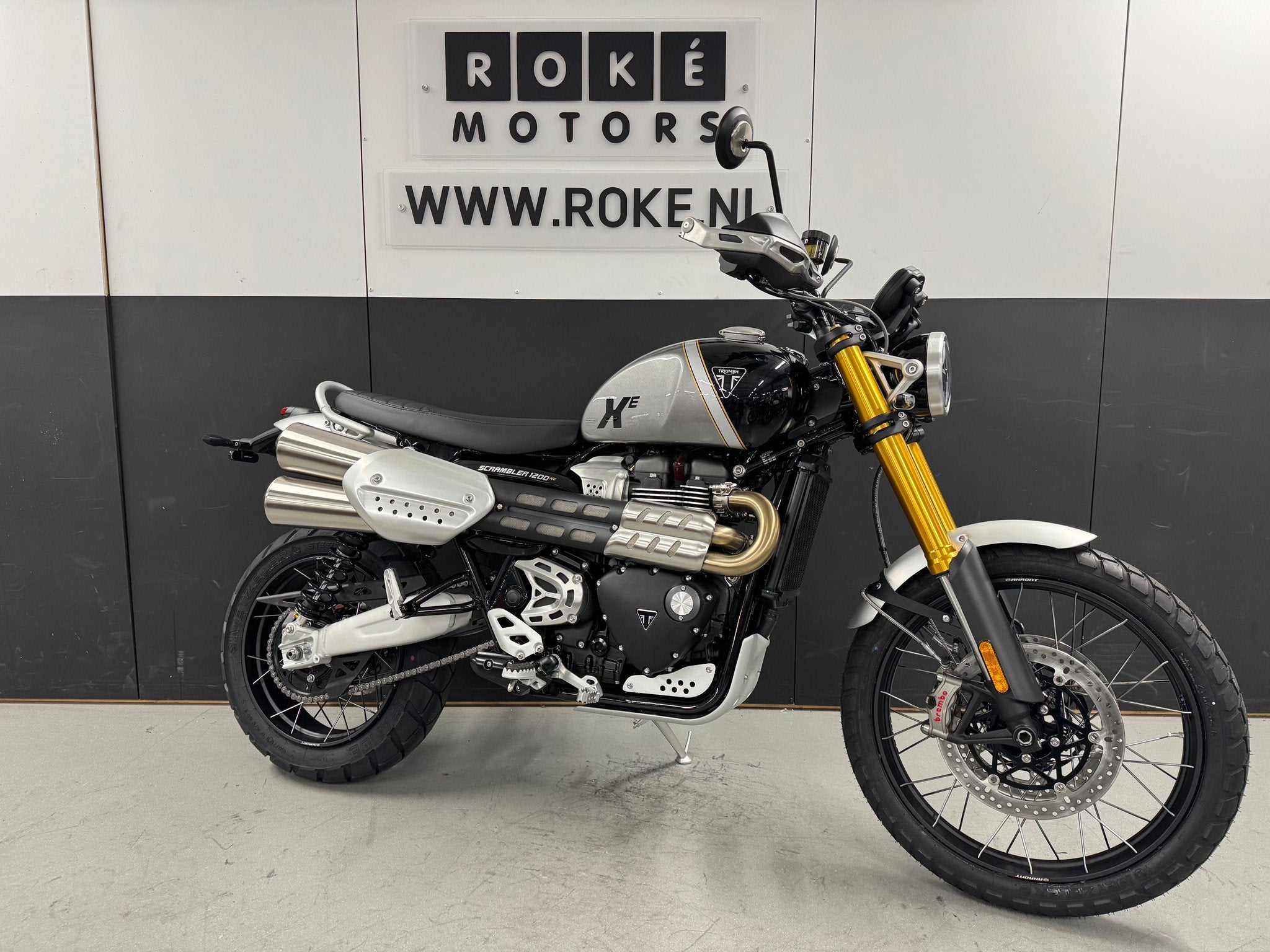 Triumph SCRAMBLER 1200 XE (bj 2026), Motoren, Bedrijf, Toermotor, 1200 cc