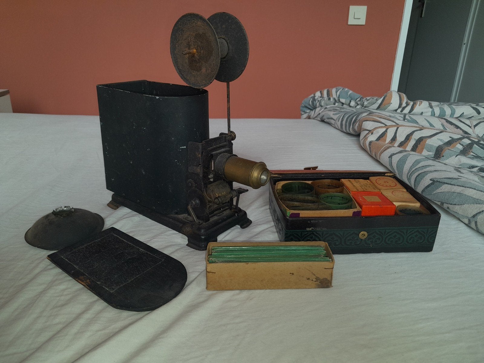 Vintage toverlantaarn, Ophalen of Verzenden, Zo goed als nieuw, Overige merken, Overige spelers