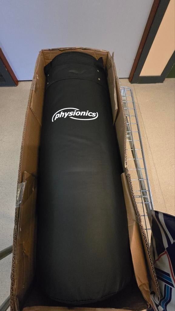 Nieuwe Physionics bokszak set met wandbeugel en optrekstang, Ophalen