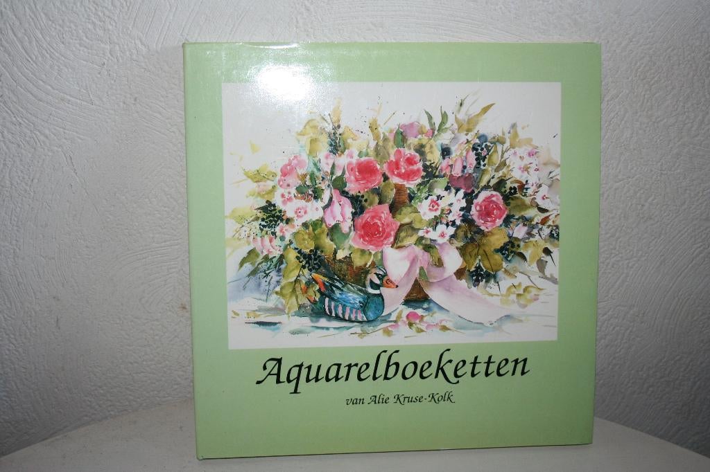 Aquarel boeketten., Hobby en Vrije tijd, Schilderen, Ophalen of Verzenden, Nieuw, Waterverf
