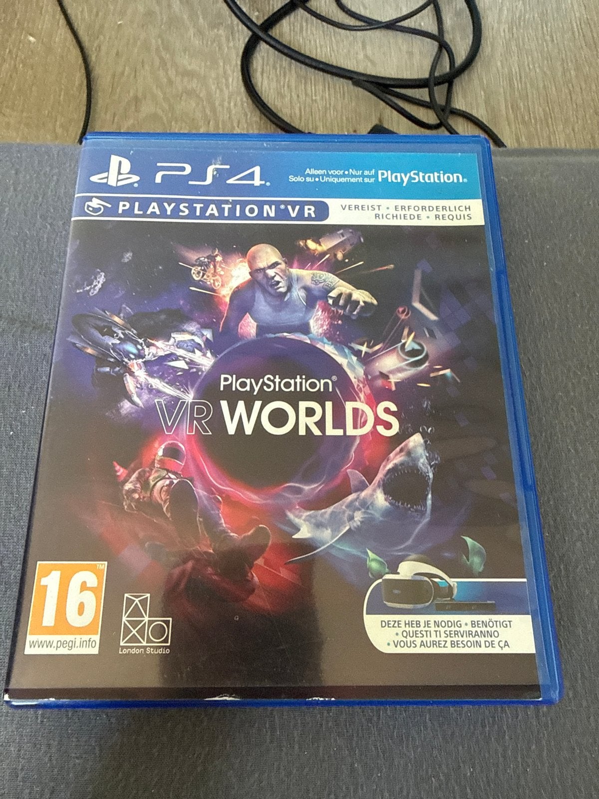PlayStation VR Worlds PS4 - Ervaar 5 VR-avonturen!, Avontuur en Actie, N, N, 1 speler