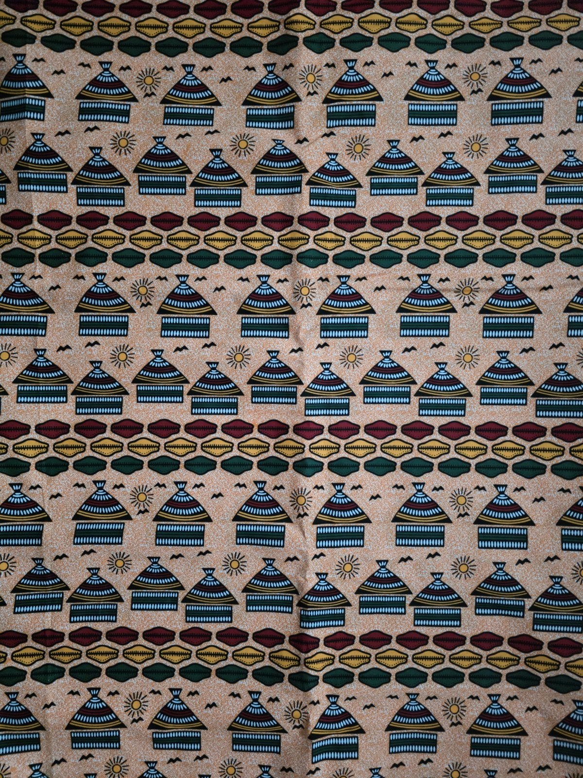 Afrikaanse stof 140 x 300, Ophalen, 120 cm of meer, Katoen, Nieuw