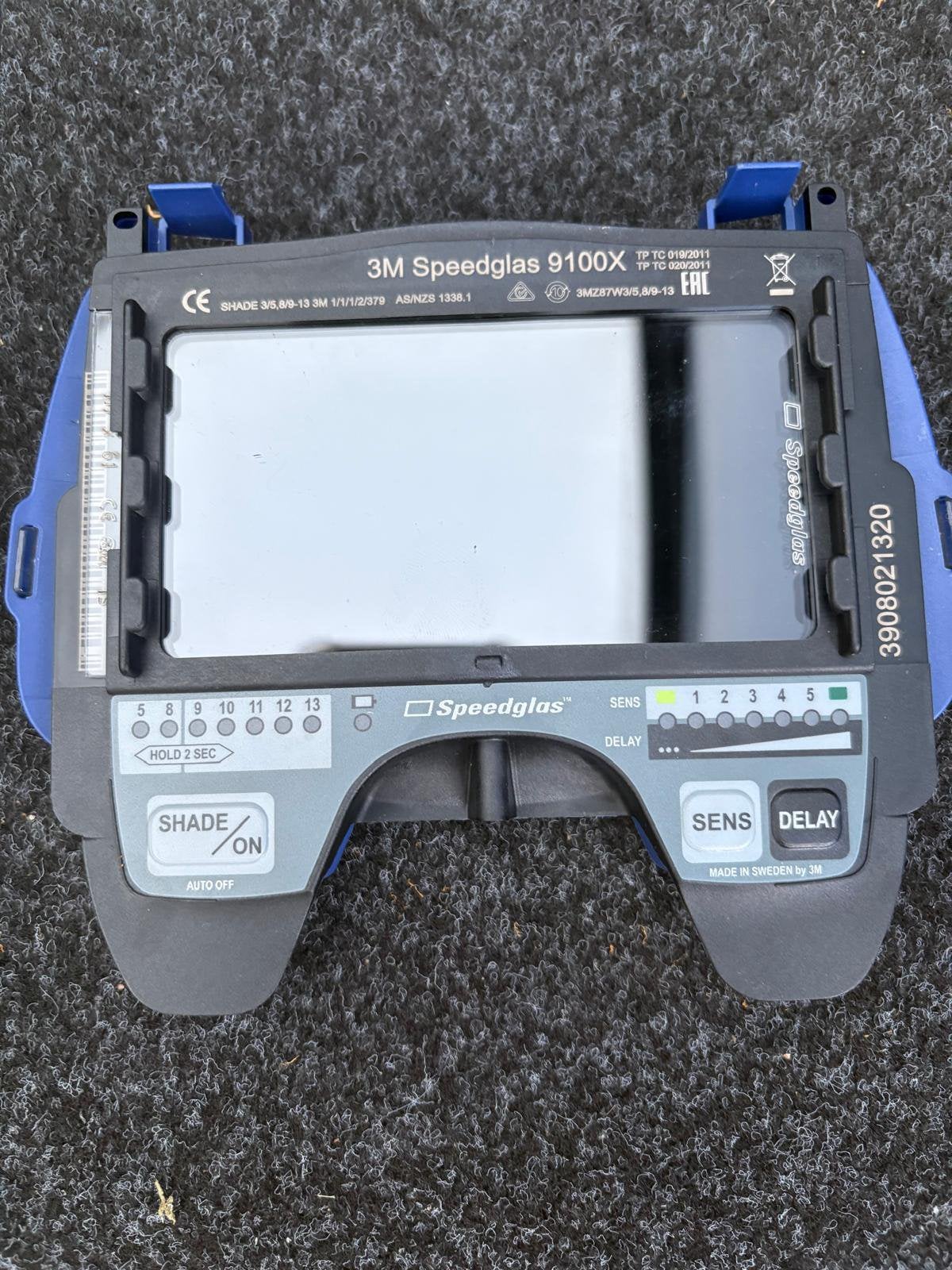 3M Speedglas 9100X automatische laslens, Ophalen of Verzenden, Zo goed als nieuw