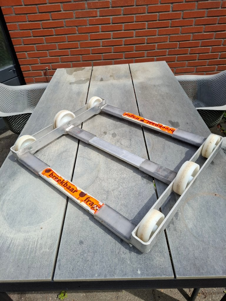 verhuistrolley, Ophalen, Gebruikt