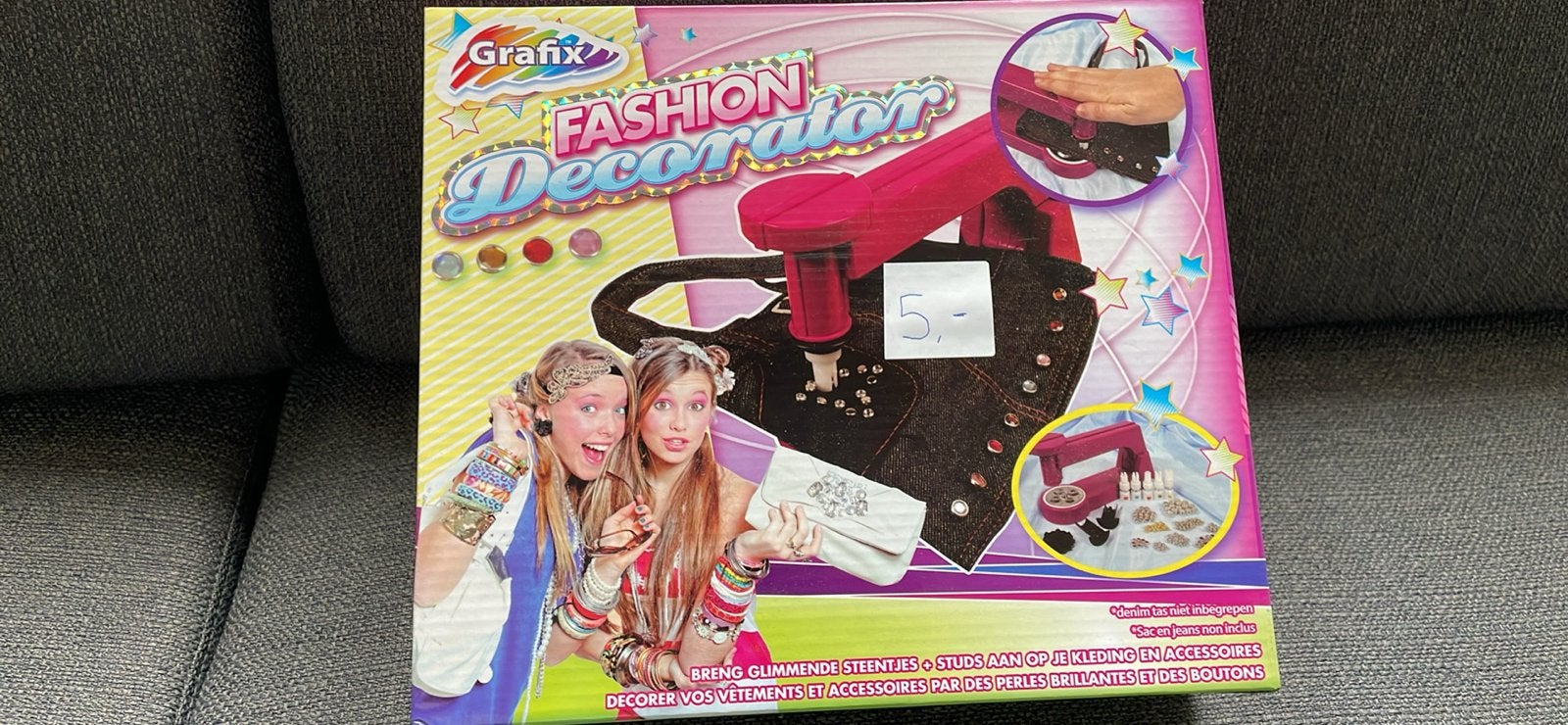 Grafix Fashion Decorator: Versier je kleding en accessoires, Hobby en Vrije tijd, Handgemaakt, Meerkleurig, Ophalen of Verzenden