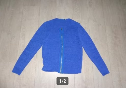 Blauw damesvest van les copines, maat m, Ophalen of Verzenden, Zo goed als nieuw, Blauw
