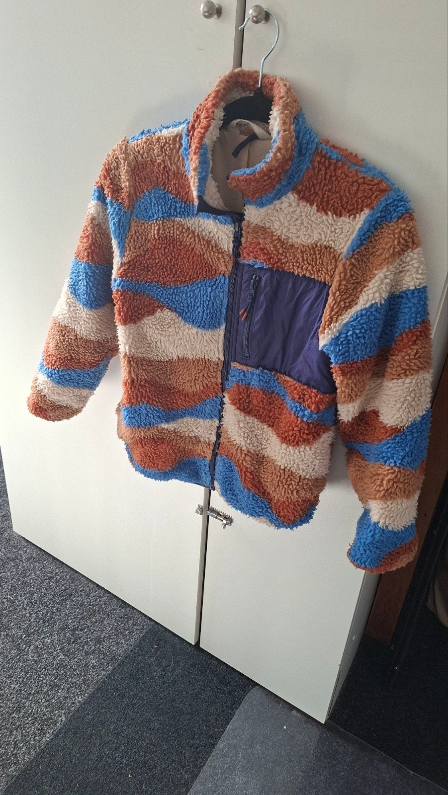 Teddy jas H&M maat 134-140, Gebruikt, Jongen of Meisje, H&M, Ophalen of Verzenden
