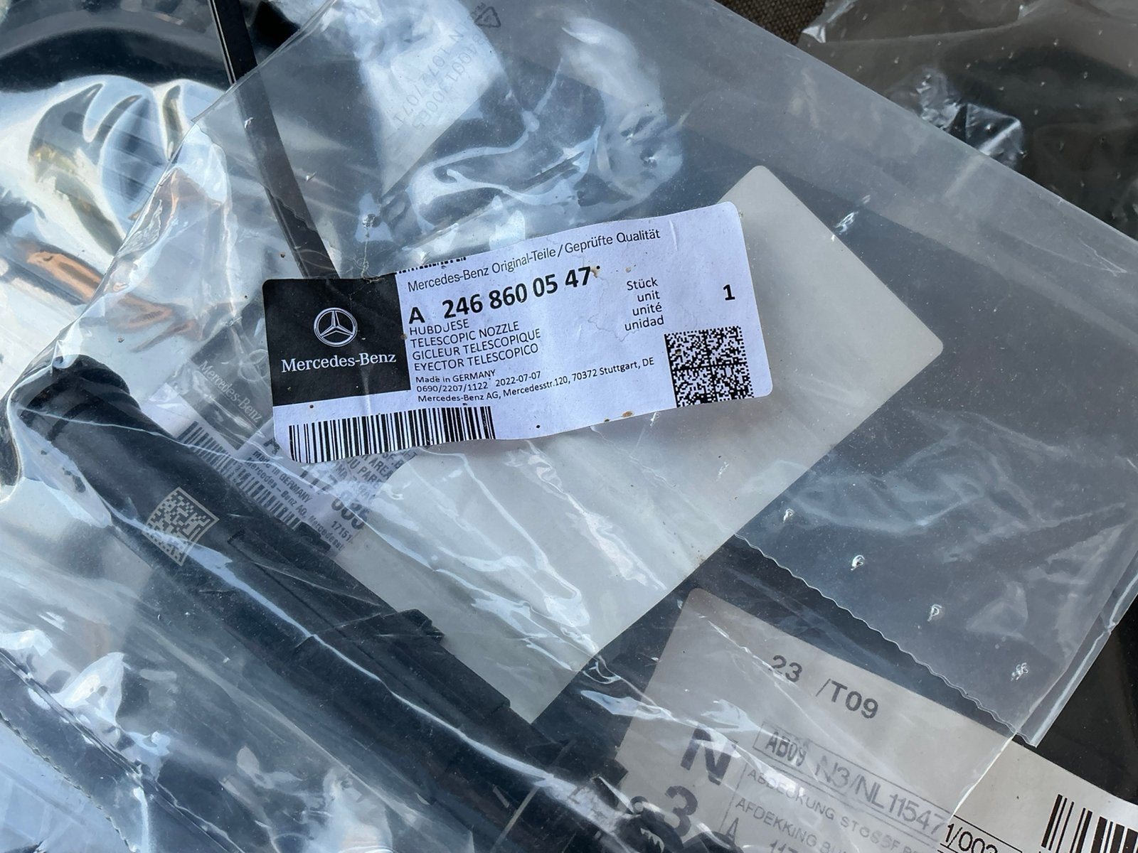 Koplampreiniger mercedes, Ophalen of Verzenden, Nieuw