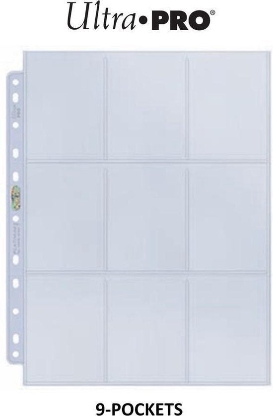 Ultra Pro Platinum 9 Pocket Pages, Ophalen, Zo goed als nieuw, Sleeves of Kaarthoesjes