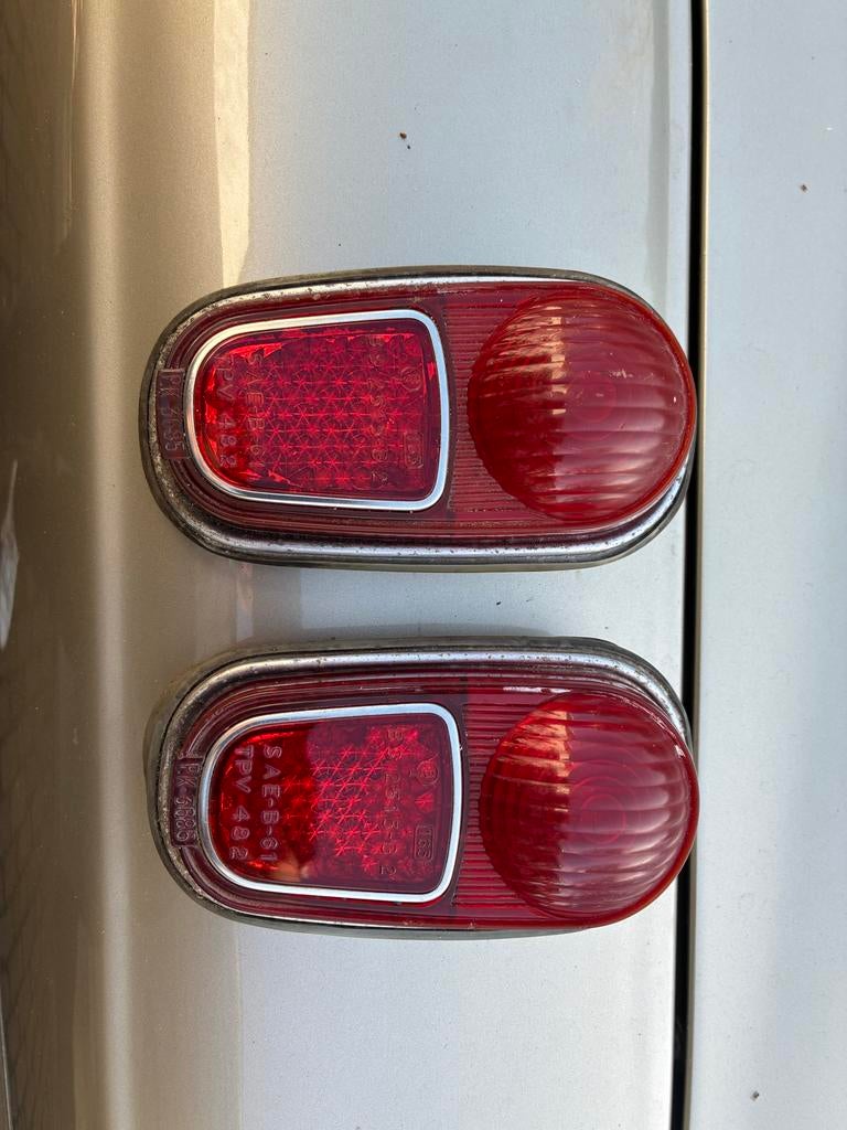 Achterlichten Renault Dauphine - Set (Gebruikt), Auto-onderdelen, Ophalen of Verzenden, Gebruikt, Renault