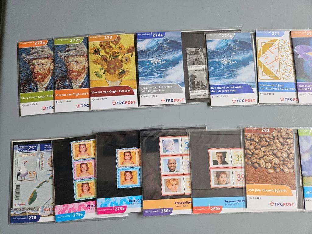 Postzegelmapjes jaar 2003 compleet zie beschrijving, Postzegels en Munten, Ophalen of Verzenden