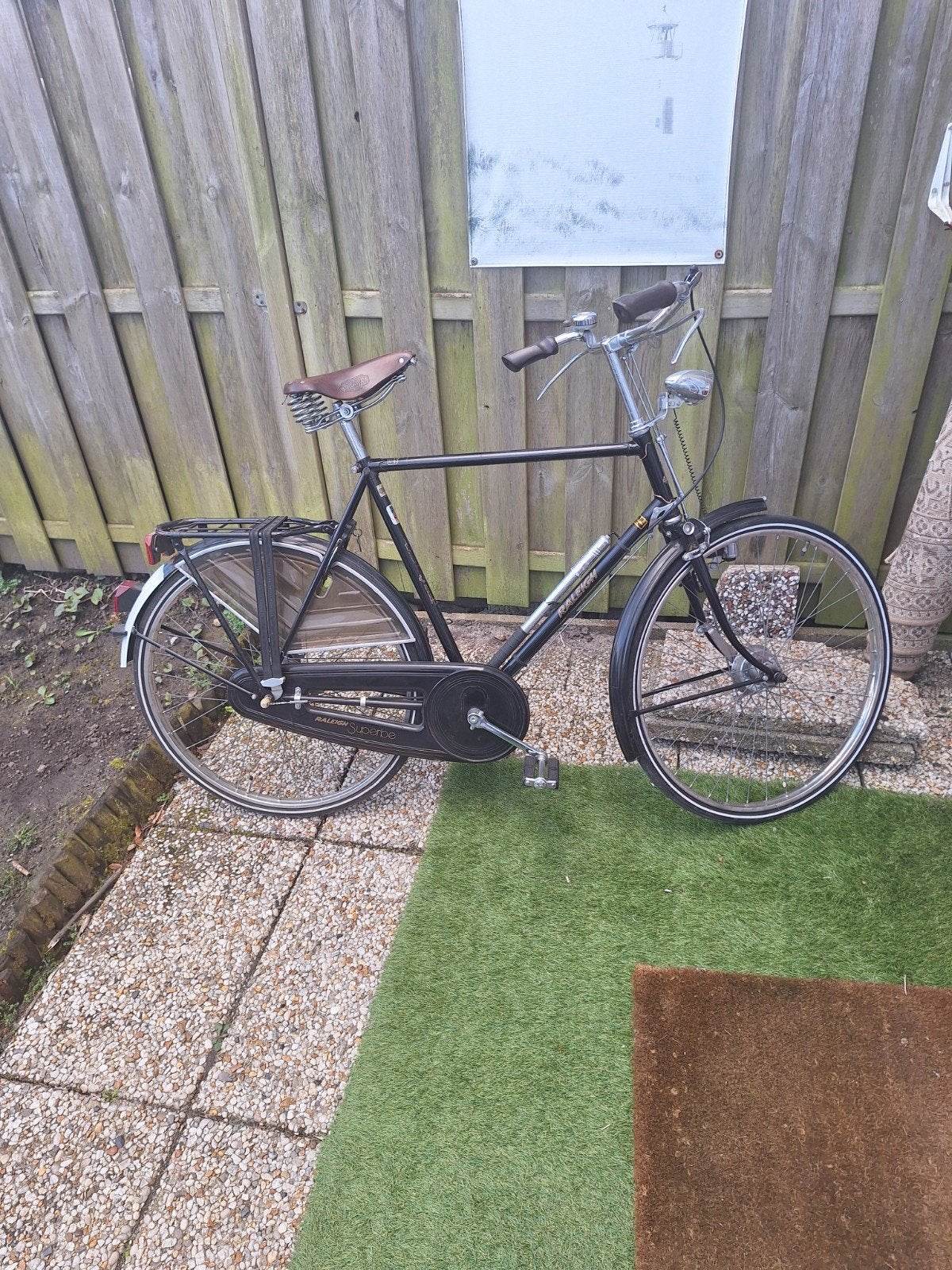 Raleigh oldtimer herenfiets te ruilen aangeboden zie foto’s, Ophalen of Verzenden