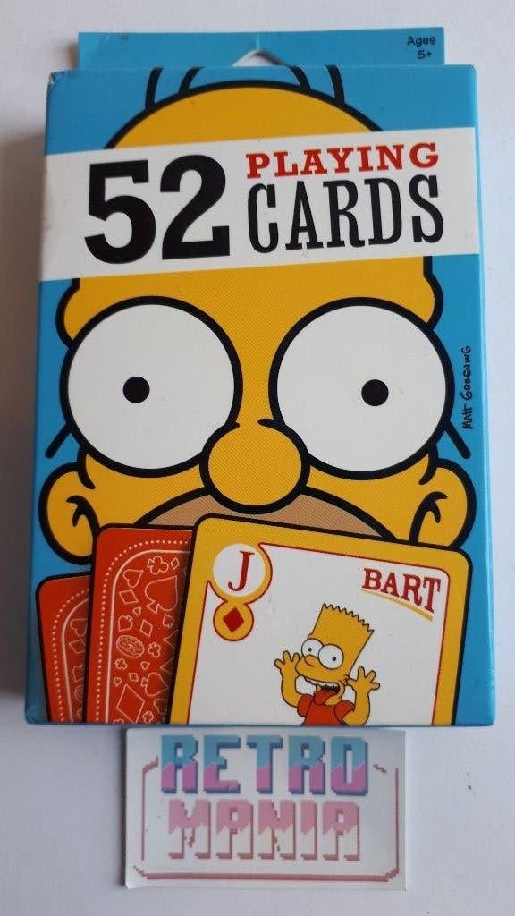kaartspel - the simpsons, -, Verzenden, -, Zo goed als nieuw