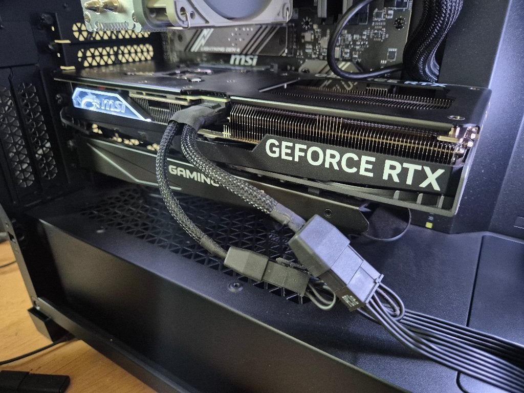 MSI GeForce RTX 4070 SUPER 12G GAMING X SLIM GPU, Gebruikt, GDDR6, PCI-Express 4, Ophalen of Verzenden