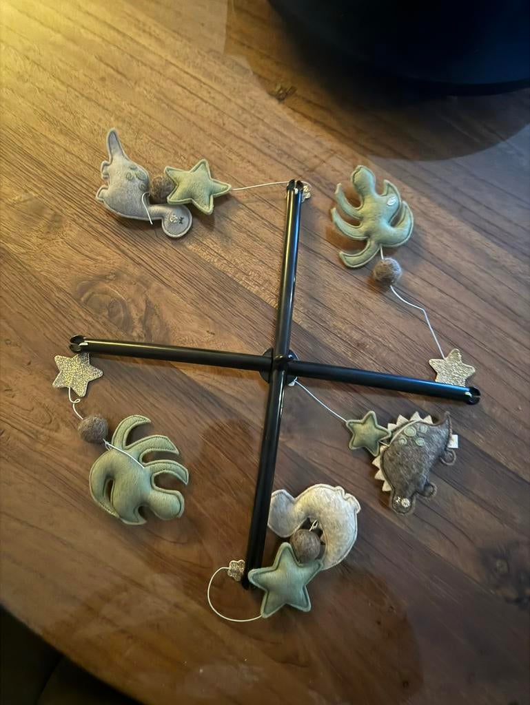 Muziekmobiel dino groen, Ophalen of Verzenden, Zo goed als nieuw, Overige typen
