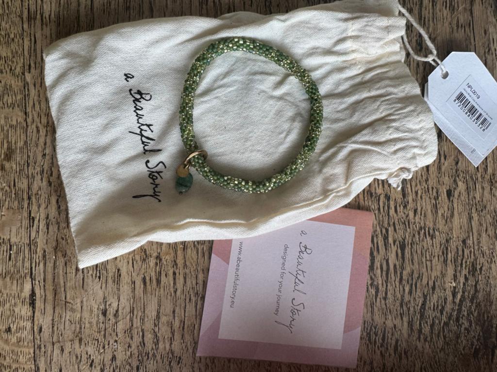 Nieuw A Beautiful Story armband met kraaltjes en bedel, Overige materialen, Nieuw, Ophalen of Verzenden, Met bedels of kralen