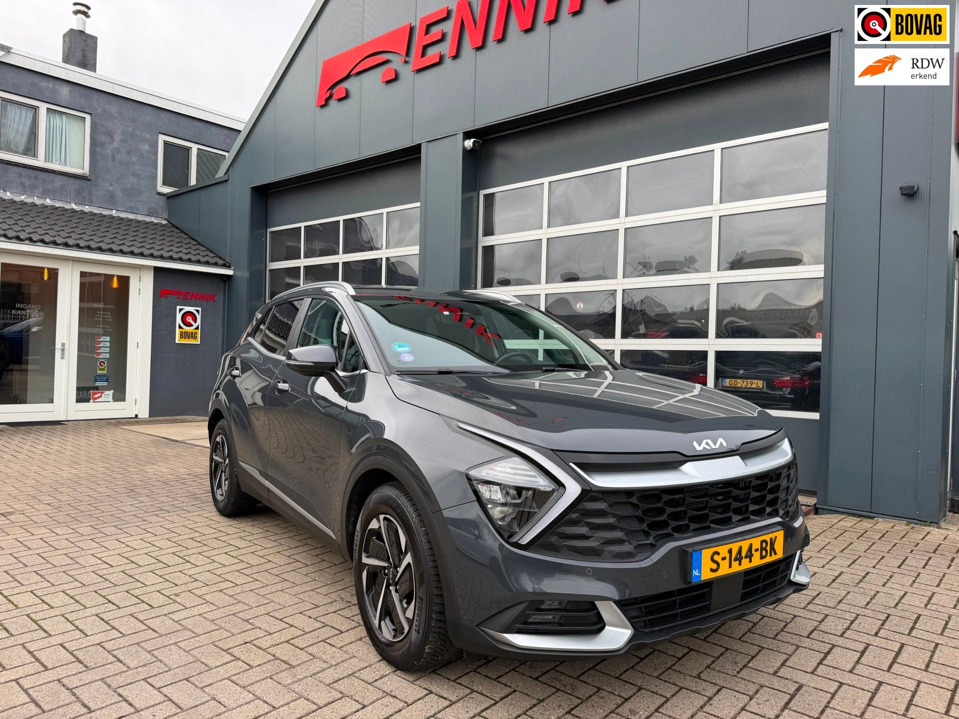 Kia Sportage 1.6 T-GDi MHEV GT-Line Edition / Camera / Trekh, Auto's, Gebruikt, Euro 6, 4 cilinders, 150 pk