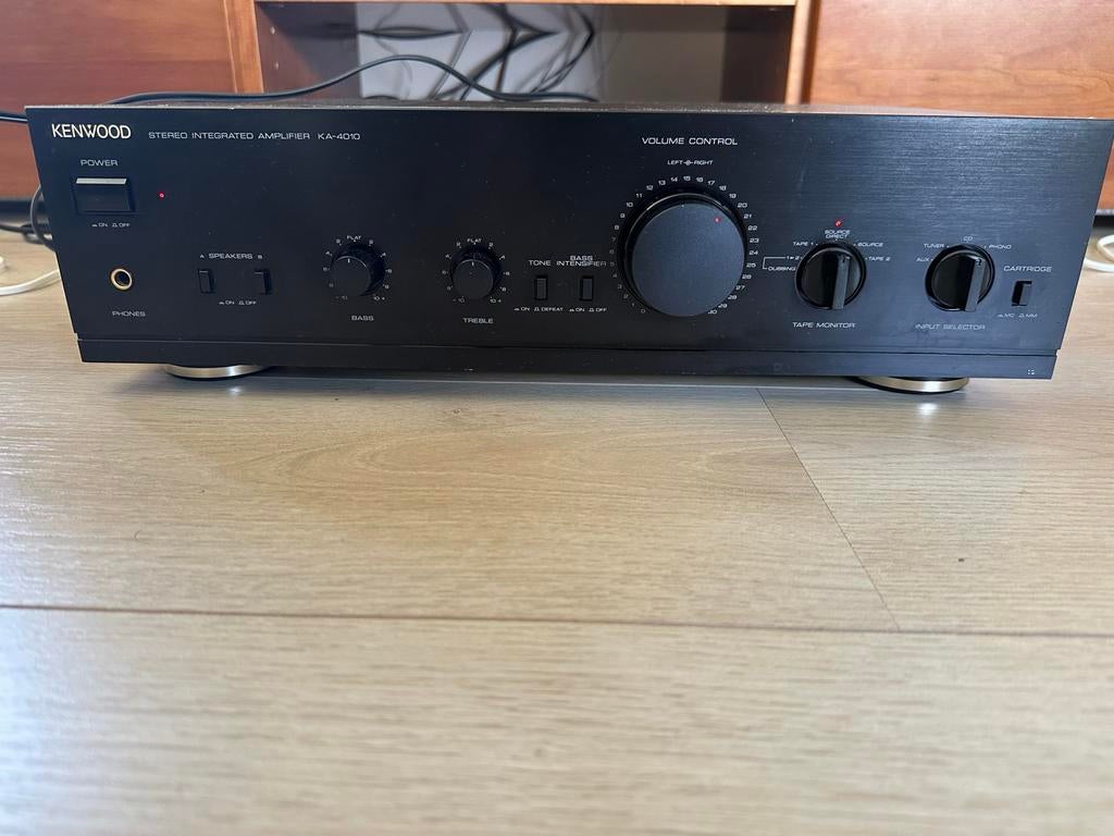 Kenwood KA-4010 Stereo Geïntegreerde Versterker, Overige merken, Ophalen of Verzenden, Zo goed als nieuw, 120 watt of meer
