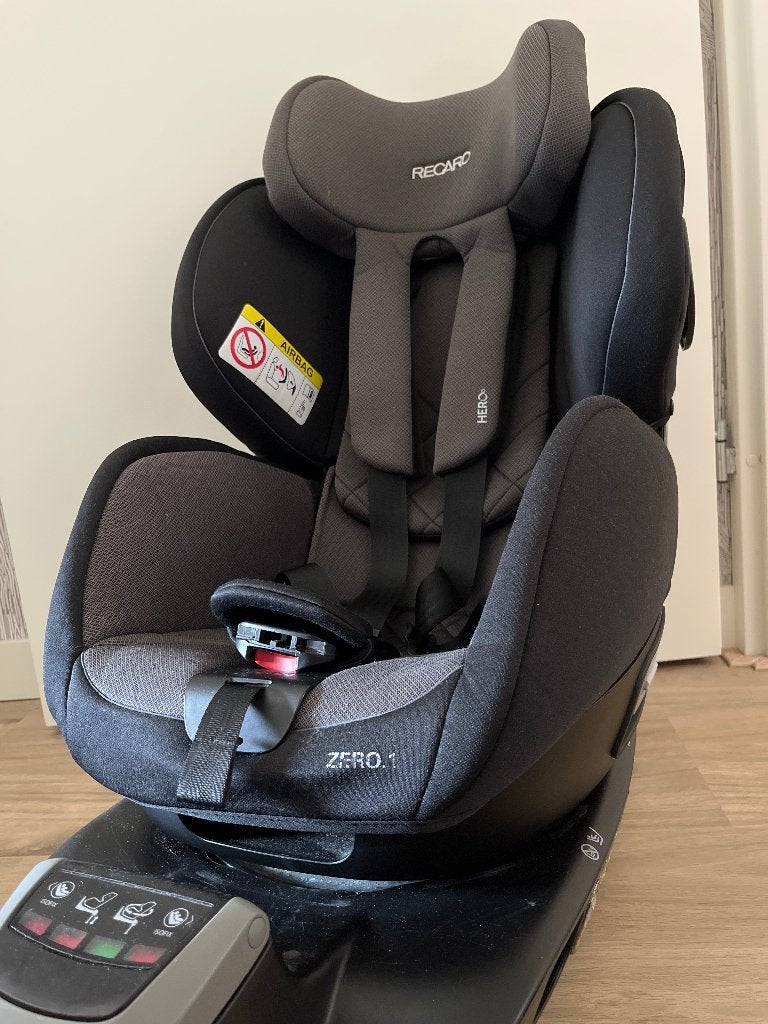 Recaro zero.1 autostoel, Kinderen en Baby's, Autostoeltjes, Verstelbare rugleuning, 15 t/m 36 kg, Zo goed als nieuw, Isofix