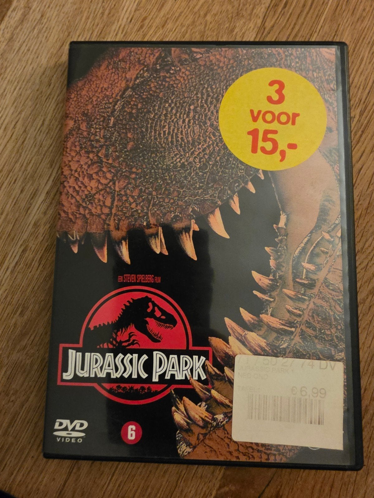 Jurassic park , 1997, Alle leeftijden, Ophalen of Verzenden, Zo goed als nieuw