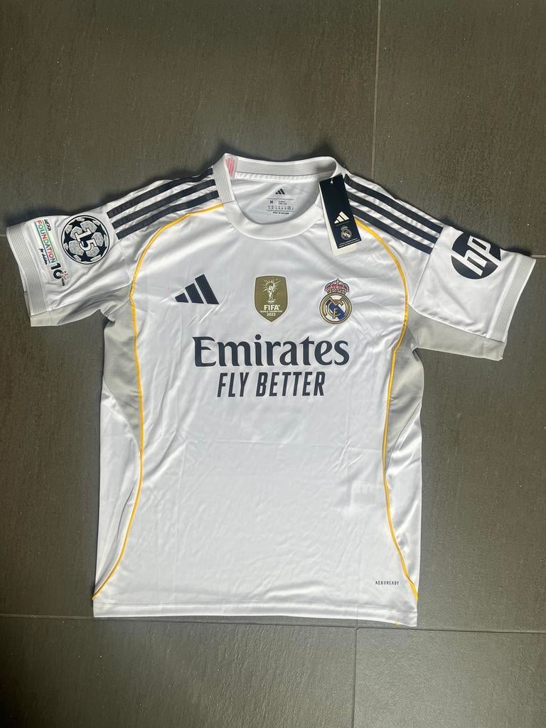 Real madrid thuisshirt 2025/2026, Maat M, Ophalen of Verzenden, Nieuw, Shirt