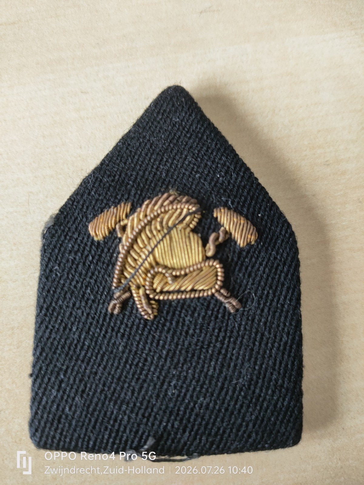 Brandweer embleem, Ophalen of Verzenden, Gebruikt