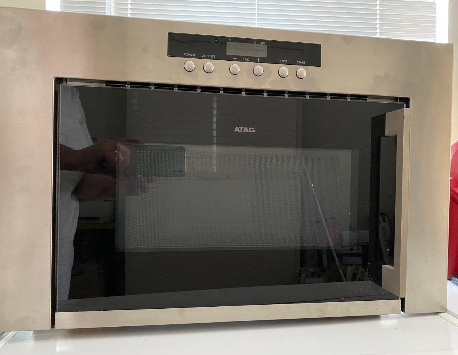 Inbouw magnetron Atag, Ophalen, Zo goed als nieuw, Inbouw