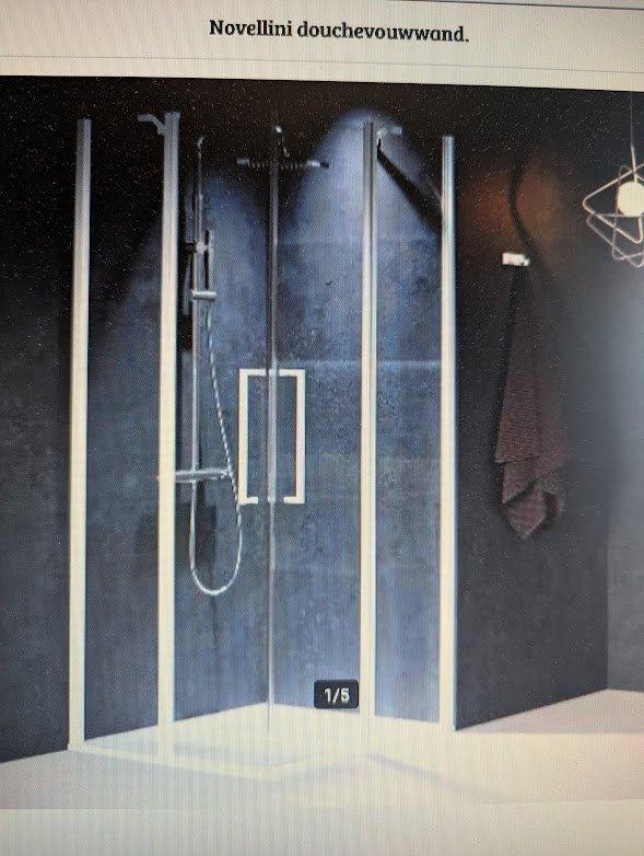 Novellini glasvouwwand, Ophalen, Nieuw, Glas, Overige typen