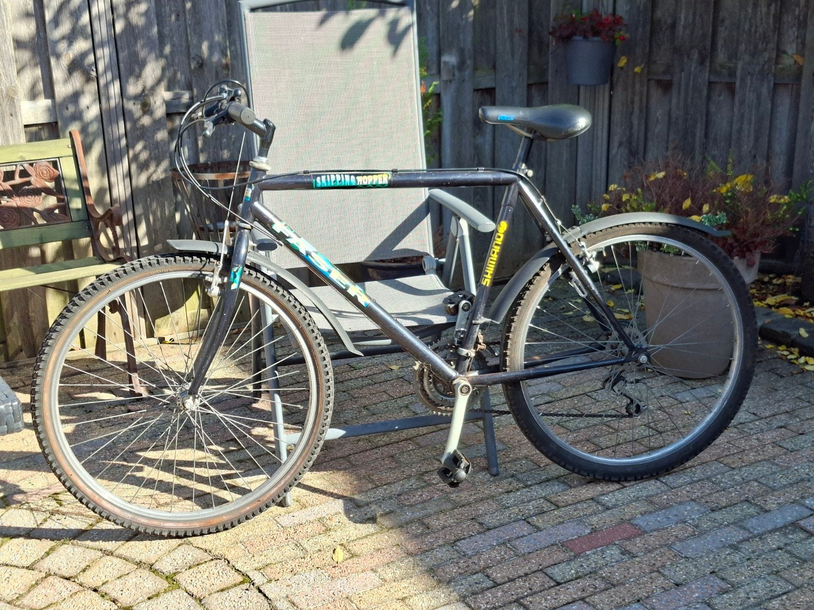 Faser MTB 26' 3 x 6 versnellingen, Fietsen en Brommers, Gebruikt, Velgrem, 49 tot 53 cm, Ophalen