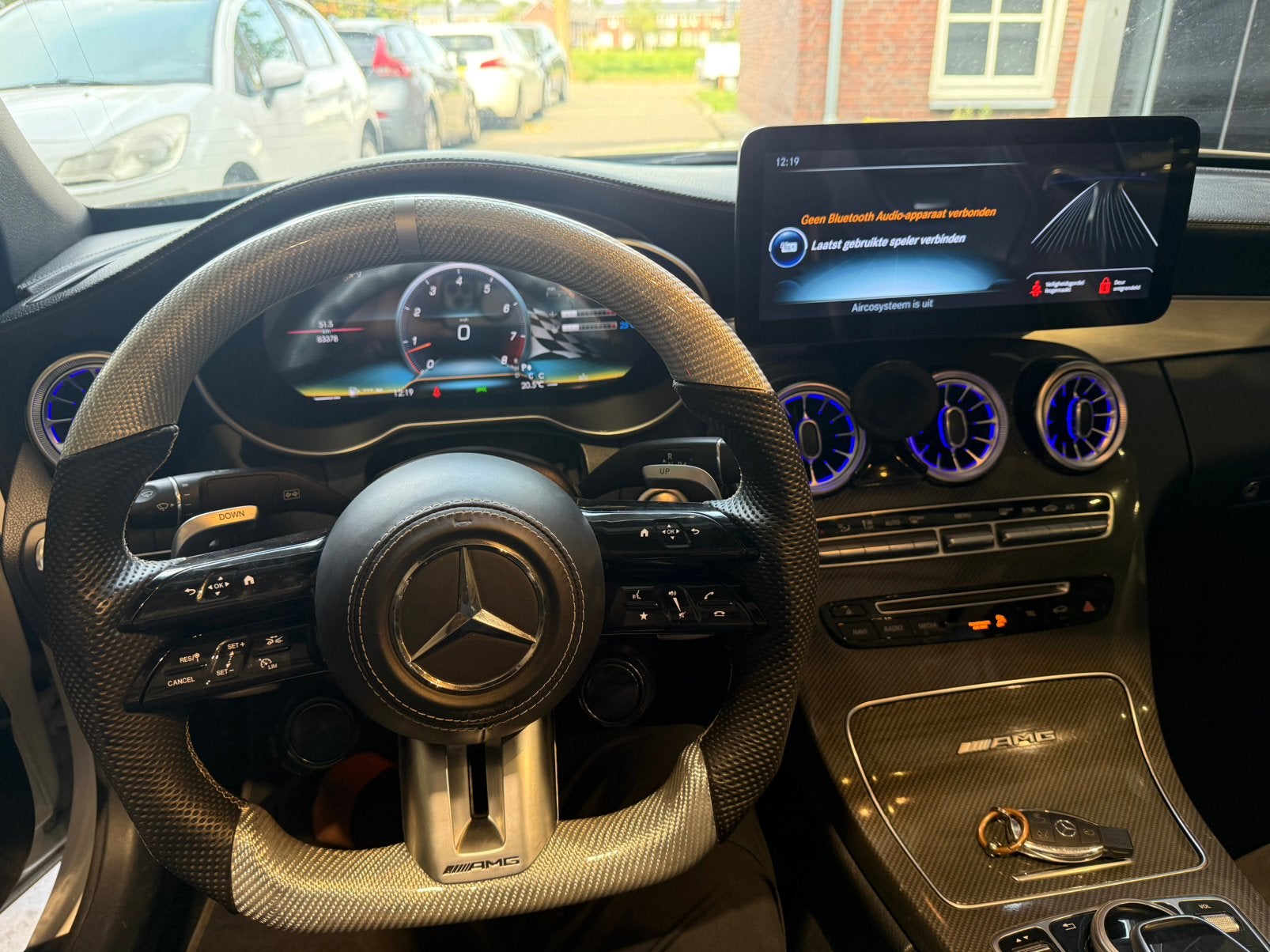 Mercedes C-Klasse W205 12,3 Android Scherm| CarPlay |Facelif, Ophalen of Verzenden