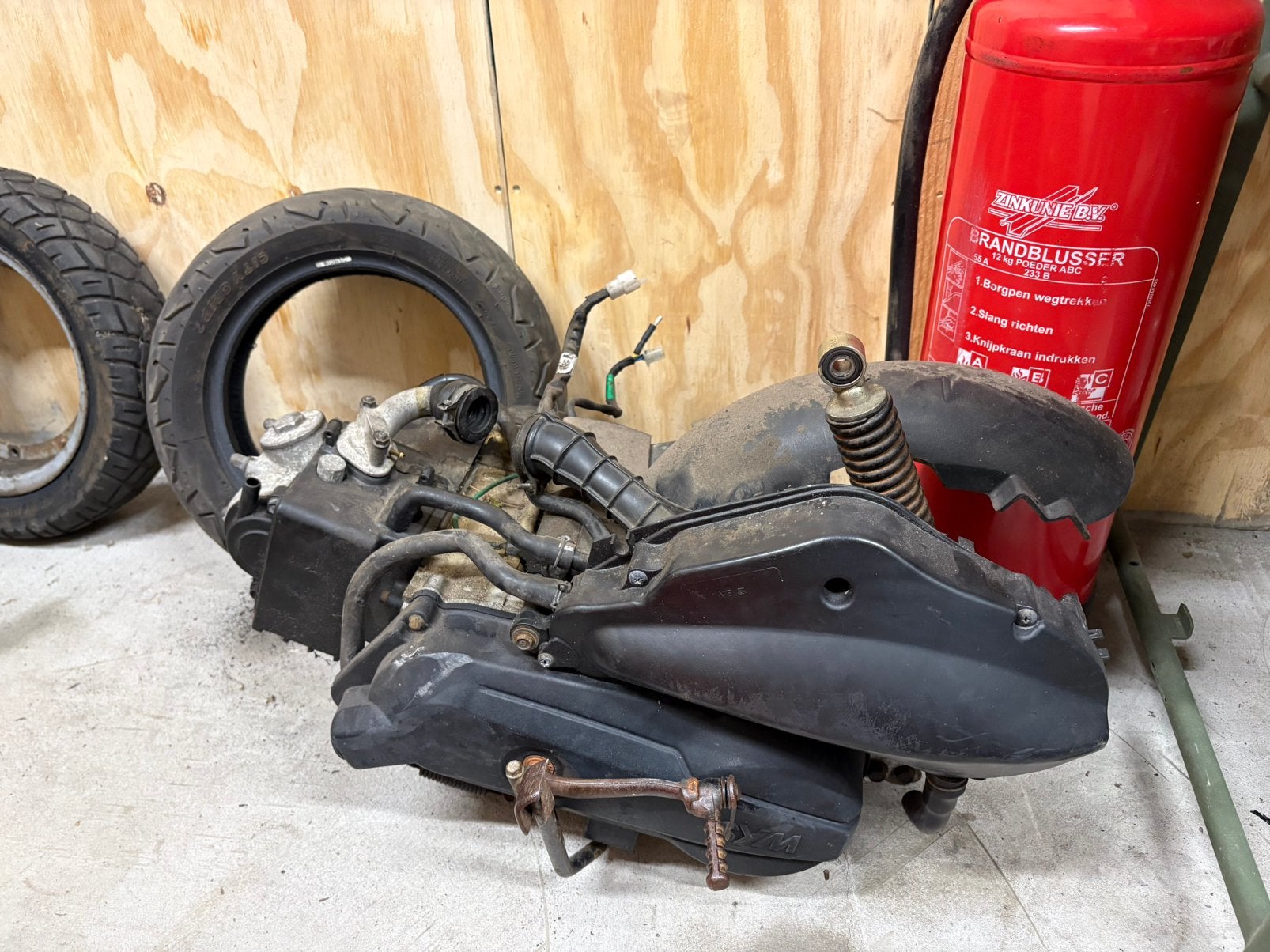 Sym mio motorblok Te Koop, Ophalen, Gebruikt, Blok