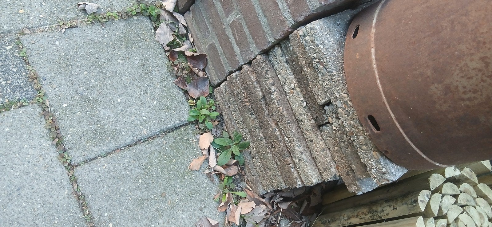 Gratis af te halen: Stoeptegels en bakstenen, Ophalen, Gebruikt, Minder dan 5 m², Beton