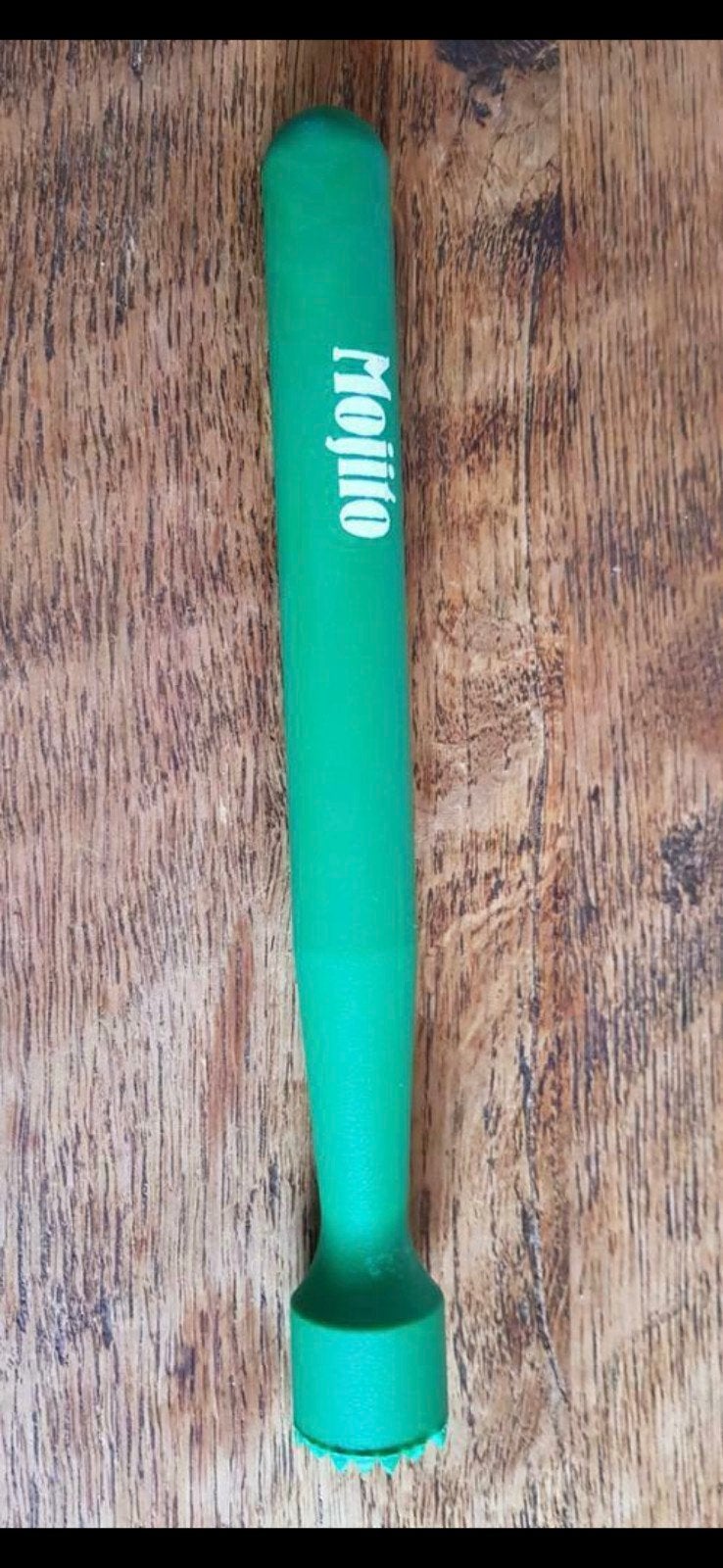 Groene Mojito Cocktailstamper (Muddler) – 21 cm, Ophalen of Verzenden, Nieuw