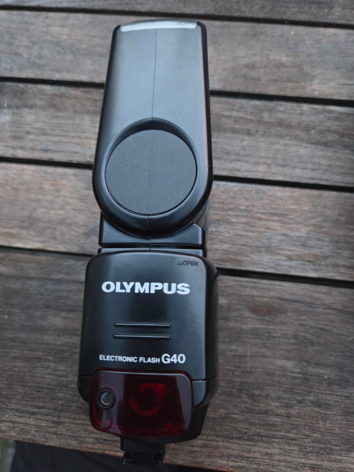 Olympus Electronic Flash G40 - Flitser voor camera, Ophalen of Verzenden, Gebruikt, Olympus