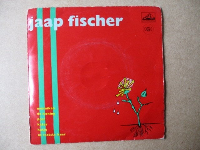 s0215 jaap fischer - monniken, Ophalen, Gebruikt, 7 inch, Overige genres