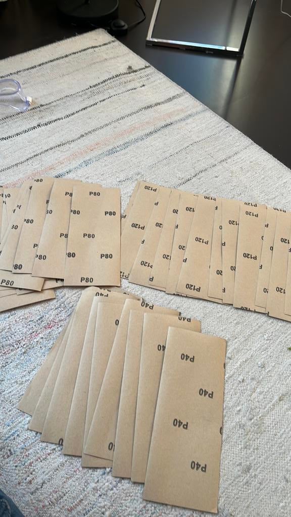 Schuurpapier, Ophalen, Nieuw, Overige typen