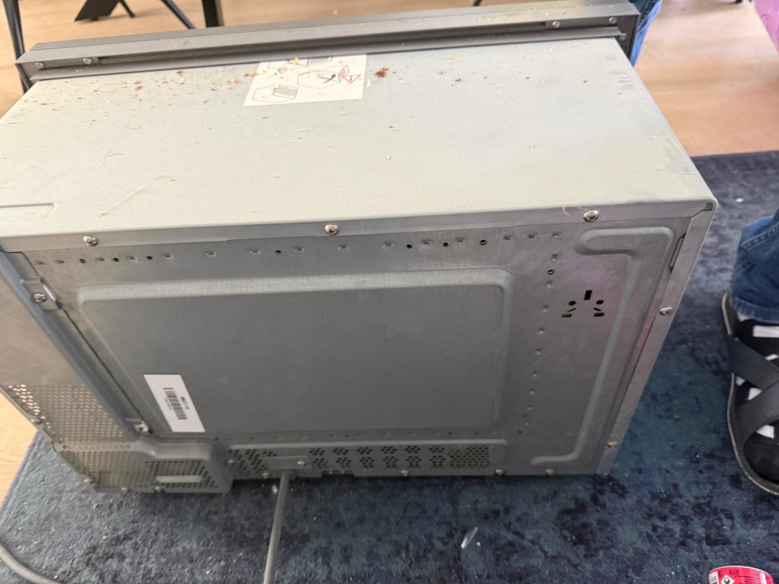 Magnatron voor onderdelen, Ophalen, Niet werkend, Inbouw, Magnetron