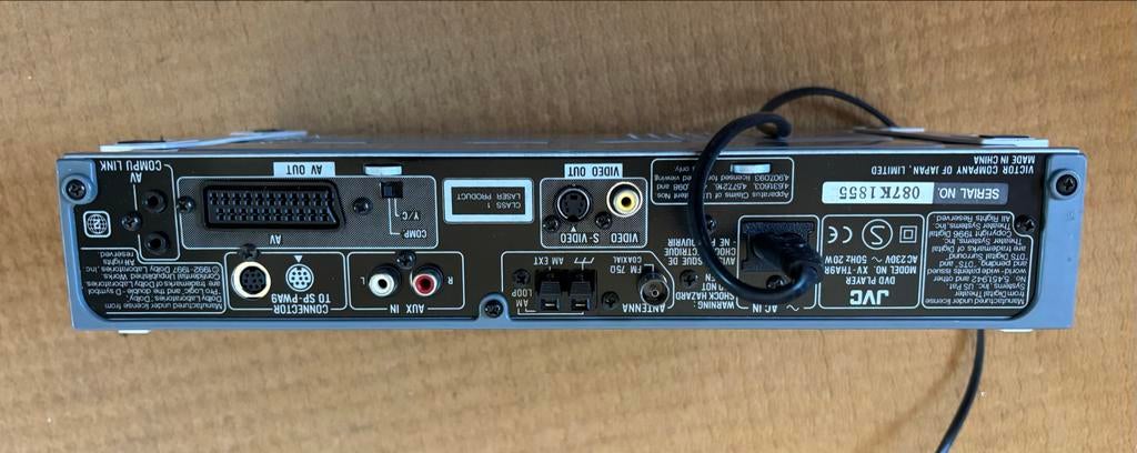 JVC DVD Digital Cinema System TH-A8R DVD-speler, Ophalen of Verzenden, Gebruikt, Dvd-speler, JVC