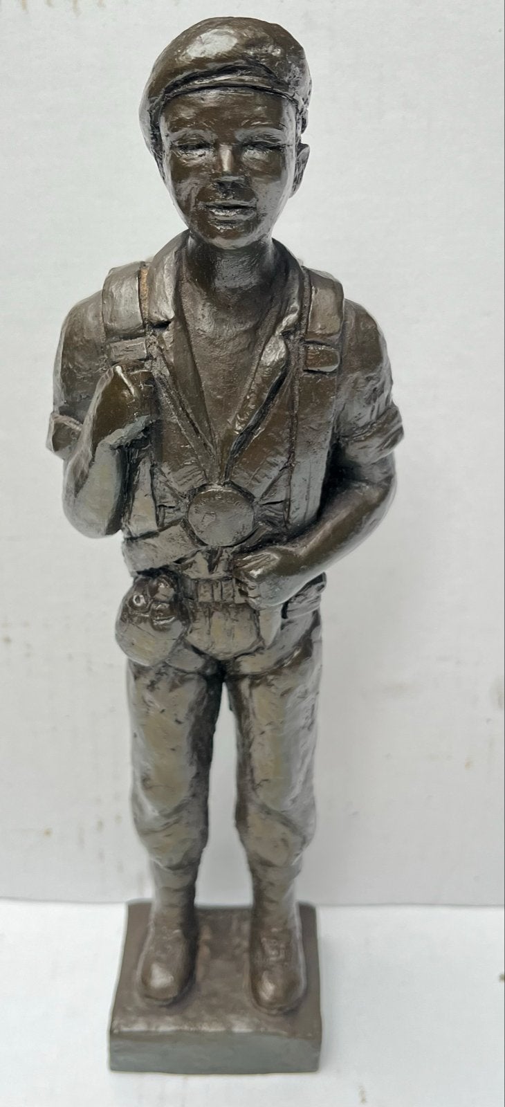 Beeldje Indië KNIL RST Para Commando KST KCT zeer zeldzaam, Verzamelen, Militaria | Algemeen, Ophalen of Verzenden, Landmacht