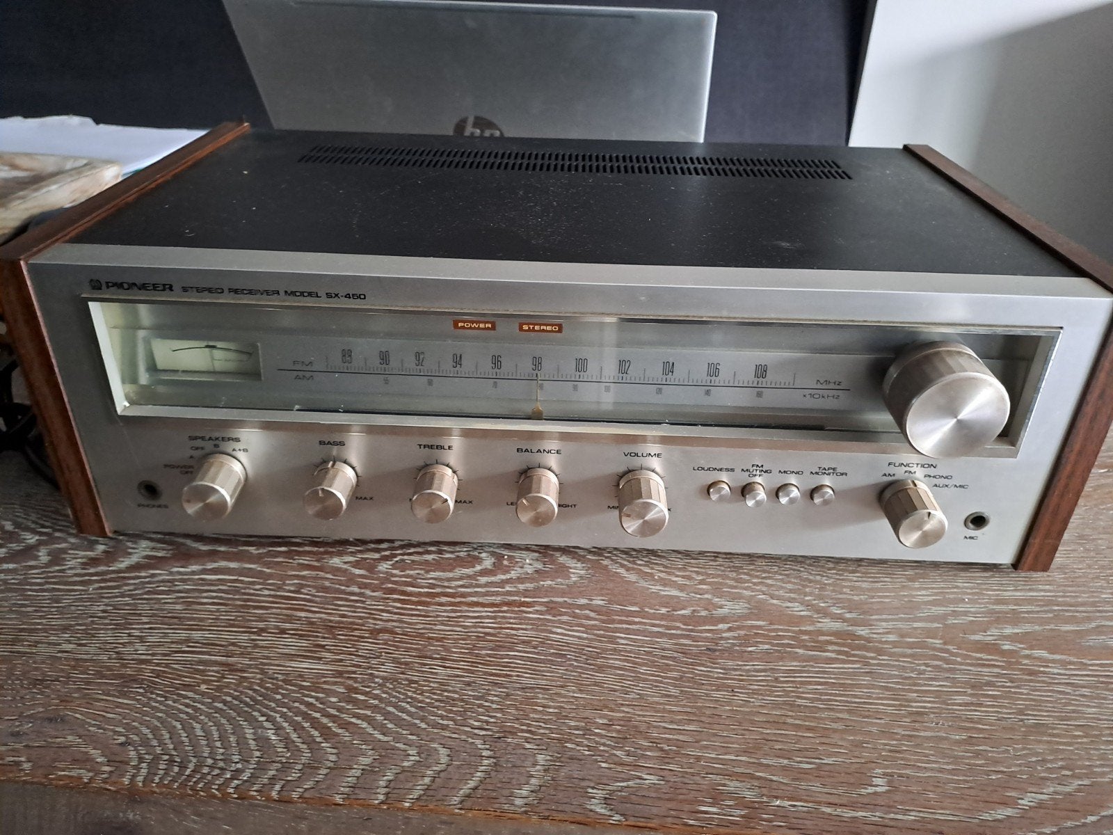 Pioneer SX-450 Stereo Receiver - Vintage Audio, Audio, Tv en Foto, Versterkers en Receivers, Gebruikt, Ophalen of Verzenden, Pioneer
