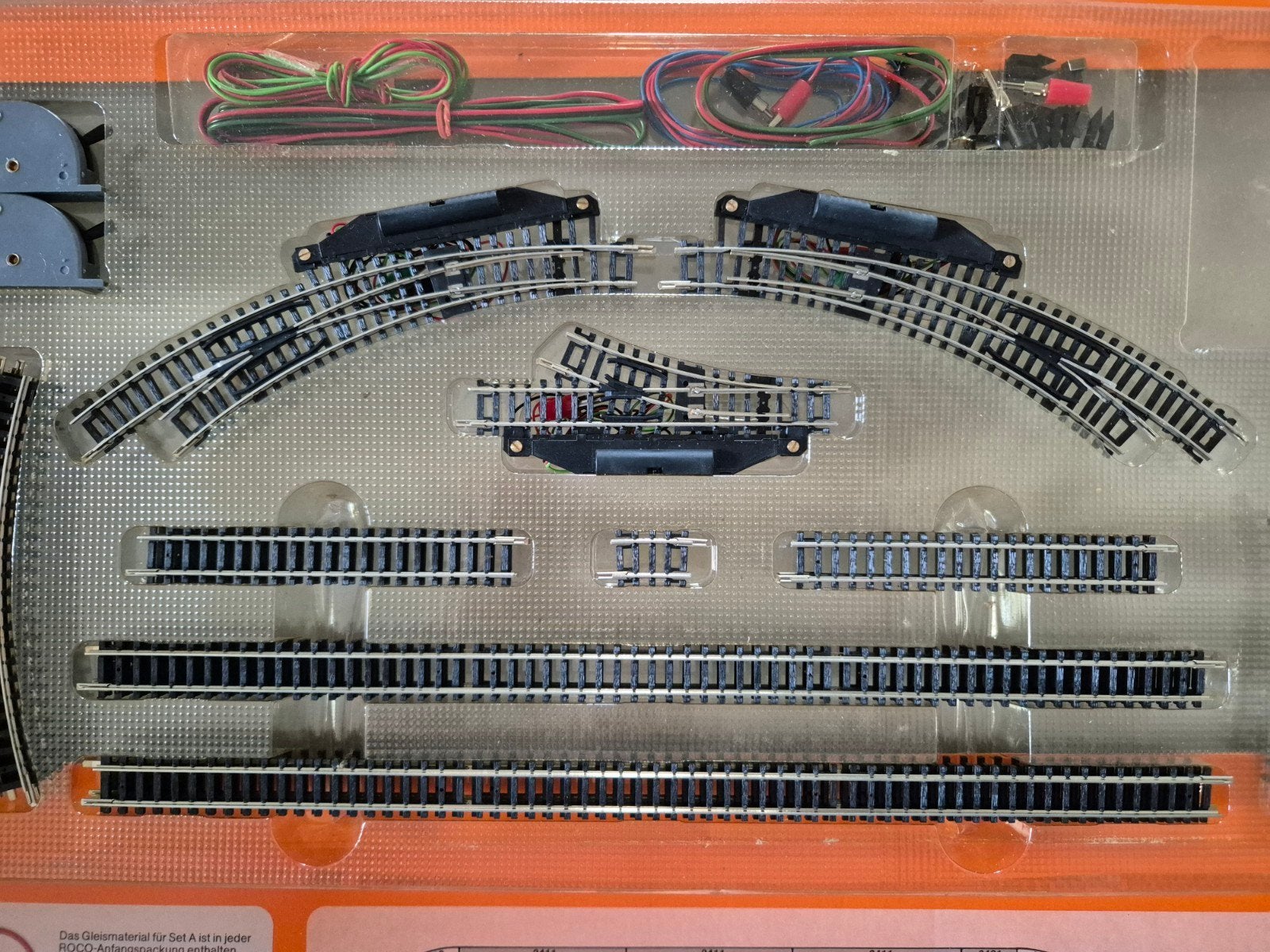 2 Nette Roco N-spoor railssets 22002/22003 B/C, Gebruikt, Gelijkstroom, Rails, Ophalen of Verzenden